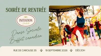 Soirée de Rentrée - Initiation Gratuite & Danse Sociale