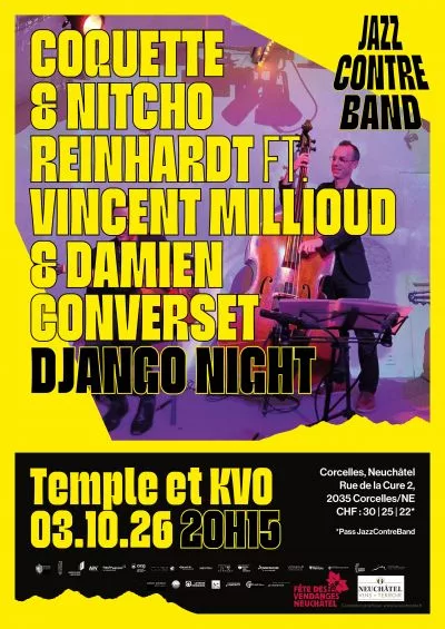Django Night : concert et jam manouche